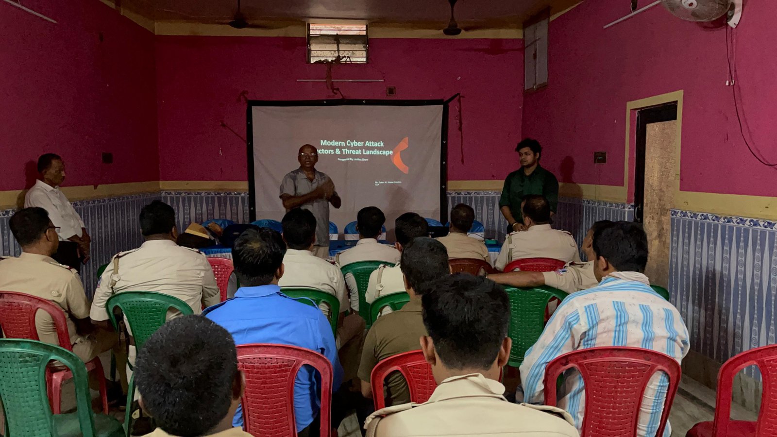 Cyber Security Training - Officers Participating